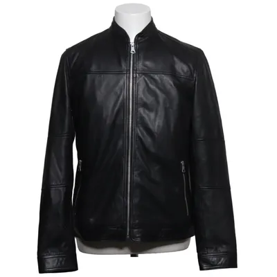 Läderjacka (Svart) från Matinique Skinn, Polyester, Viskos