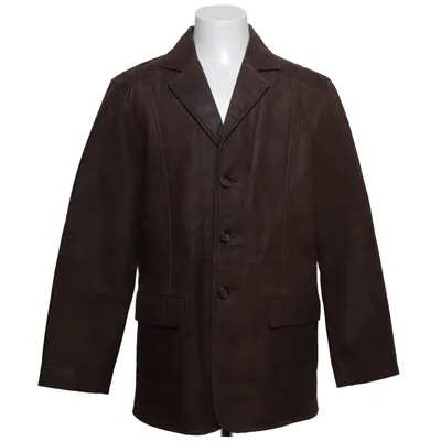 Leather blazer (Brown) from Redwood Outdoor Sportswear Leather, Polyester