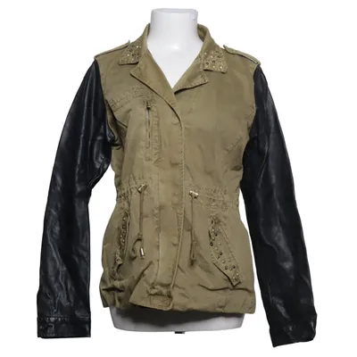 Jacka (Grön, Svart) från Forever 21 Bomull, Polyester, Polyuretan, Viskos