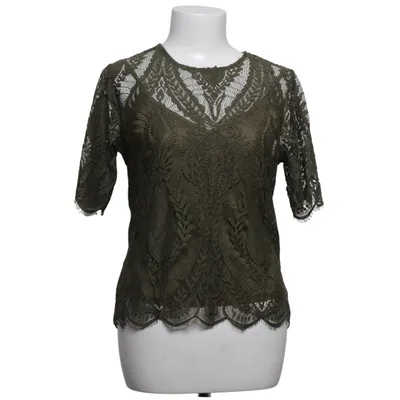 Top (Ornament Lace Tee Ss) from Cotton Club Polyester