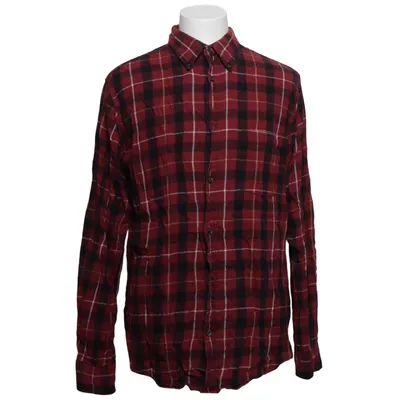Flannel skjorte (Rød, Sort) fra St. John's Bay Bomuld