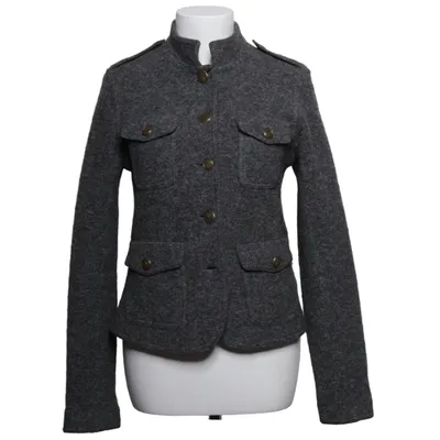 Jakke (Grå) fra Jake*s Polyester, Uld