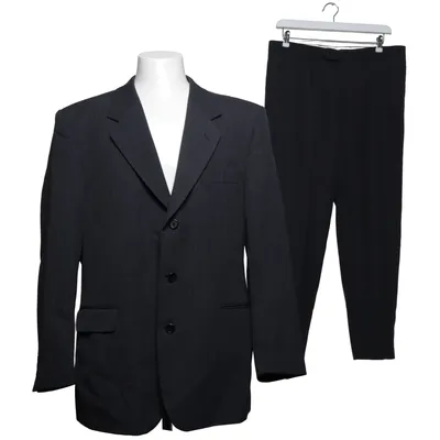 Suit (Gray) from Joy Boy Polyester, Viscose, Wool