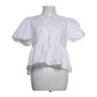 Blus (Bow Puff Sleeve Blouse) från Nelly Bomull