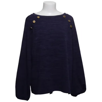 Pull-over (Bleu) de Eloquii Élasthane, Polyester