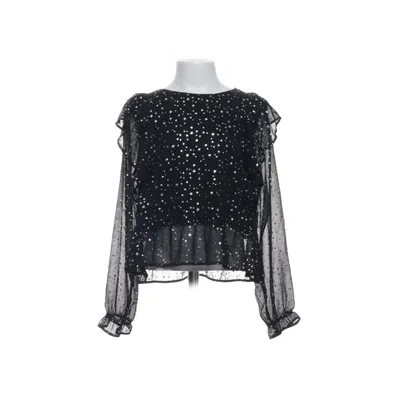 Blouse (Black, White) from KappAhl Polyester