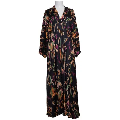 Robe longue (Noir, Multicolore) de Jadicted Élasthane, Viscose
