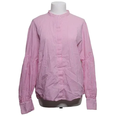 Blouse (Roze, Wit) van Munthe Katoen, Elastaan, Polyamide