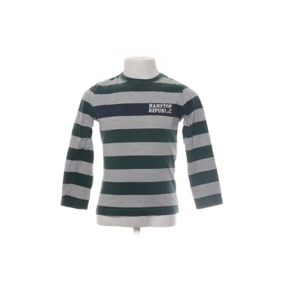 Långärmad t-shirt (Grön, Grå) från Hampton Republic Bomull