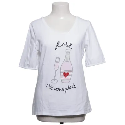 T-shirt (Vit) från Marc Aurel Bomull, Elastan