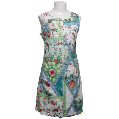 Dress (White, Green, Multicolored) from 101 Idees Polyester