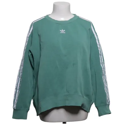 Sweatshirt (Green, White) from Adidas Originals Cotton, Recycled polyester