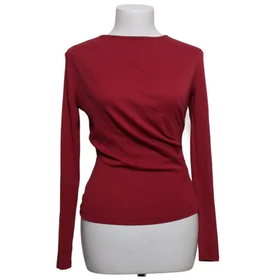 Lange mouwen shirt (Rood) van TW Katoen, Polyester