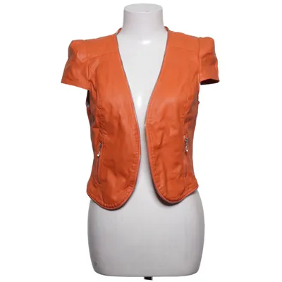 Jacket (Orange) from Redial Polyester, Polyurethane