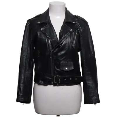 Bikerjacka (Svart) från Deadwood Skinn, Polyester