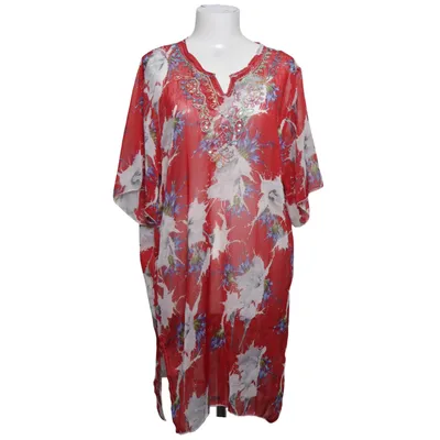 Tuniek (Rood, Meerkleurig) van Rut Zijde, Viscose