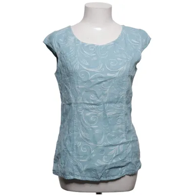 Top (Blauw) van Lina Tomei Linnen
