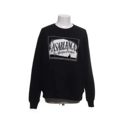 Collegetröja (Svart) från Casablanca Bomull, Polyester