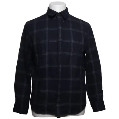 Flannel shirt (Blue) from COS Cashmere, Polyamide, Wool