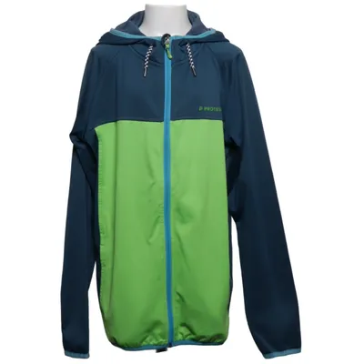 Hoodie (Blue, Green) from Protest Elastane, Polyester