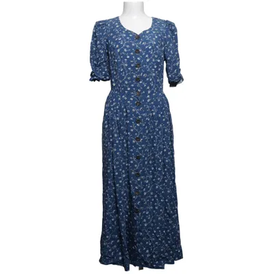 Robe (Bleu, Blanc) de Mode aus Salzburg Tencel
