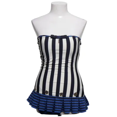 Maillot de bain une pièce (Bleu, Blanc) de Juicy Couture Élasthane, Polyester