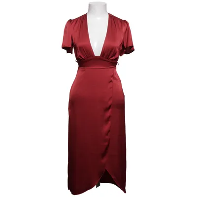 Robe longue (Rouge) de Express Polyester