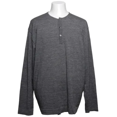 Henley shirt (Gray) from Omen Cotton, Hemp