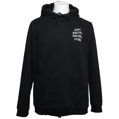 Huvtröja (Svart) från Anti Social Social Club Bomull, Polyester
