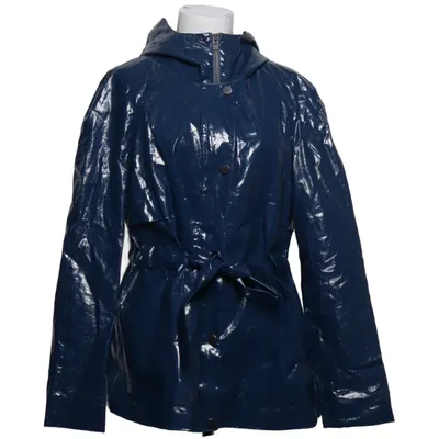 Regnfrakke (Blå) fra Armani Exchange Polyester, Polyurethan