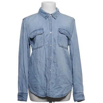 Jeansskjorte (Blå) fra Mango Denim & Tees Bomuld, Lyocell