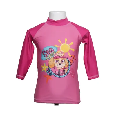 Badetrøje (Pink) fra Nickelodeon Elastan, Polyester