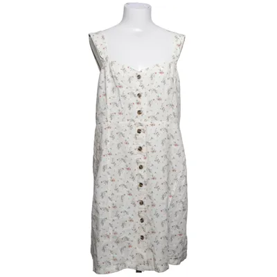 Klänning (Vit, Flerfärgad) från American Eagle Bomull, Linne, Polyester