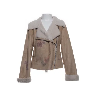 Shearling jas (Beige) van Sisley Polyester