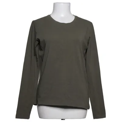 Långärmad t-shirt (Grön) från Casall Bomull, Elastan