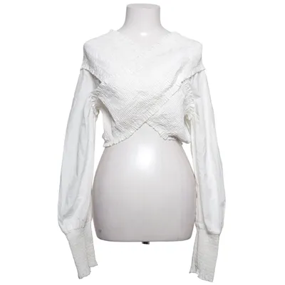 Blouse (White) from Hoss x NA-KD Cotton
