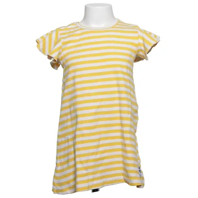 Dress (Yellow, White) from Mini Rodini Elastane, Organic cotton