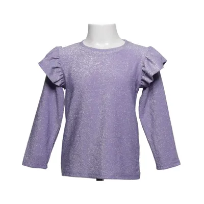 Top (Lila) von Mywear Young Elasthan, Metallfaser, Polyester