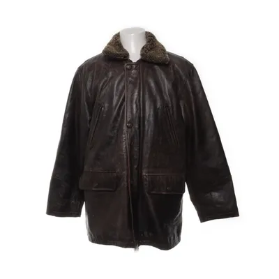 Leather jacket (Brown) from Petroff