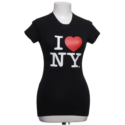 T-shirt (Svart) från I Love NY Bomull, Elastan