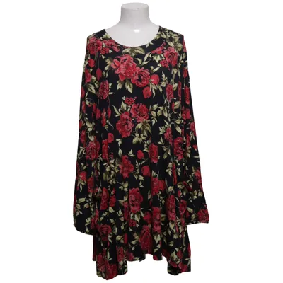 Dress (Black, Red, Green) from Sara Lindholm Elastane, Viscose