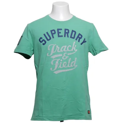 T-shirt (Track & Field) fra Superdry Vintage Bomuld, Polyester, Viscose