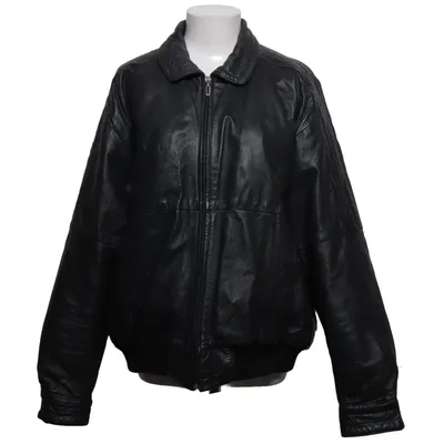 Lederjacke (Schwarz) von 3 Suisses Polyamid