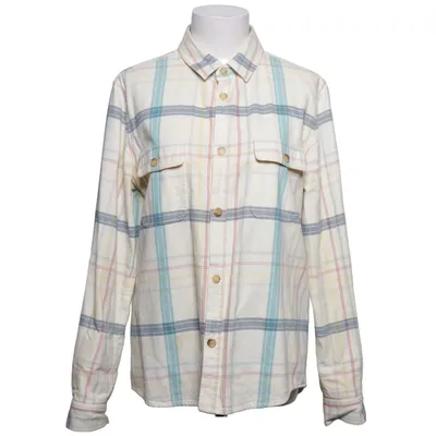 Flanellen overhemd (Beige, Blauw, Meerkleurig) van A.P.C. Katoen