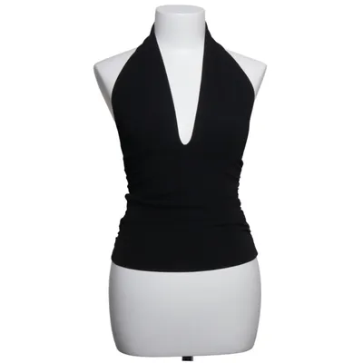 Haltertop (Zwart) van Zara
