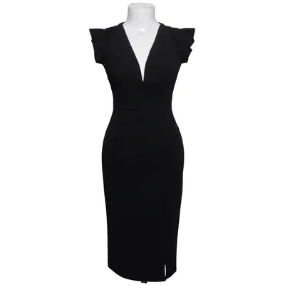 Dress (Black) from Walg Petite Elastane, Polyester