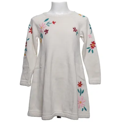 Dress (Beige, Multicolored) from Hanna Andersson Cotton, Wool