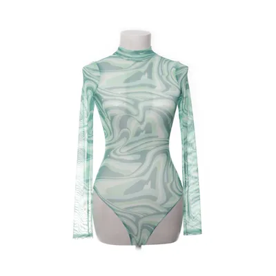 Romper (Groen) van NLY Trend Elastaan, Polyester