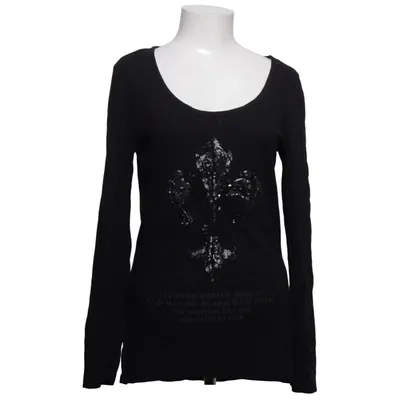 Long sleeve T-shirt (Black) from Key Largo Girl Cotton