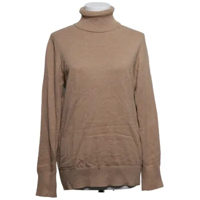 Turtleneck (Beige) fra L.L. Bean Kashmir, Bomuld